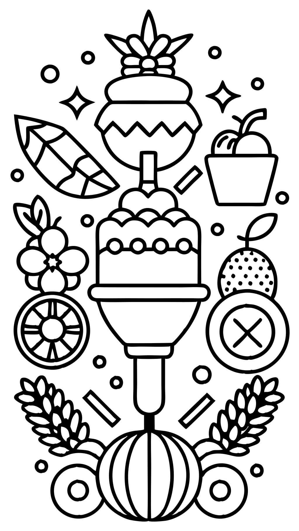 food coloring pages for adults